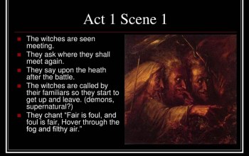 The Tragedy of Macbeth Act 1 Selection Test Answer Key