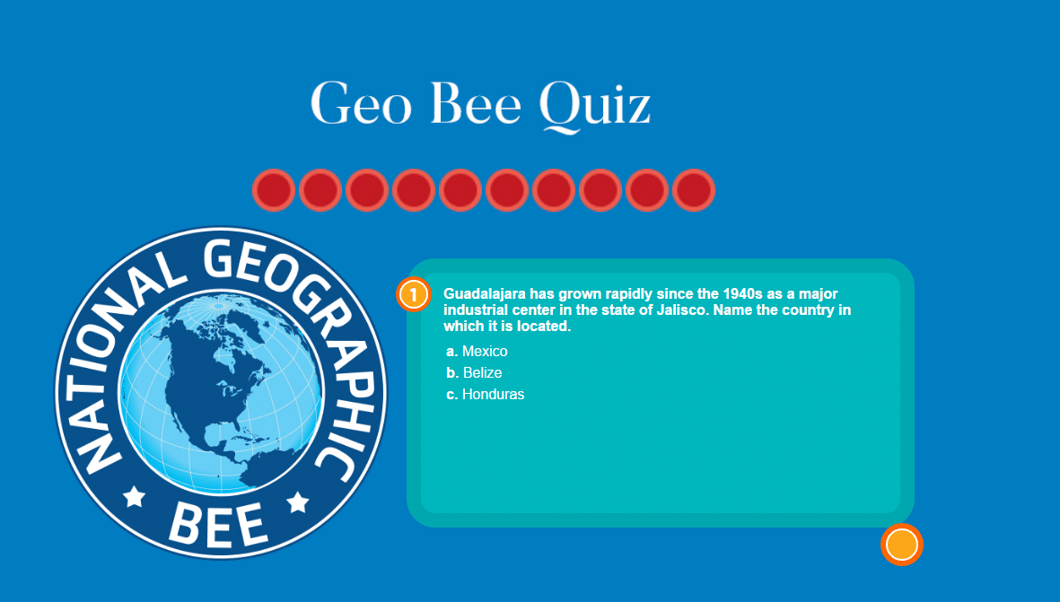 Geography Bee Quiz to Practice & Questions to Learn