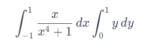 use symmetry to evaluate the double integral.