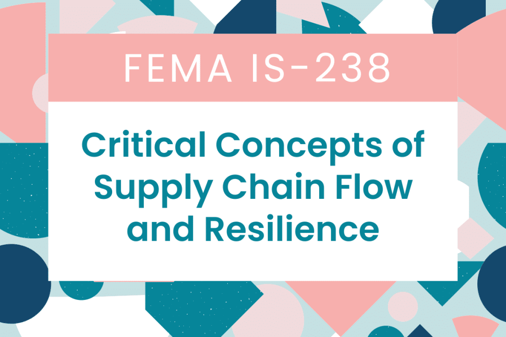 FEMA IS-238 Answers