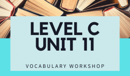 Vocabulary Workshop Level C Unit 11 Answers