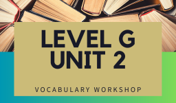 Vocabulary Workshop Level G Unit 2 Answers