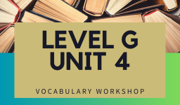 Vocabulary Workshop Level G Unit 4 Answers