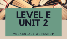 Vocabulary Workshop Level E Unit 2 Answers