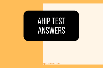 AHIP Test Answers