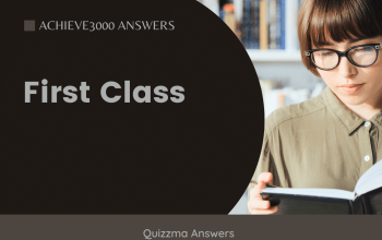 First Class Achieve 3000 Answers