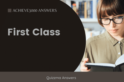 First Class Achieve 3000 Answers