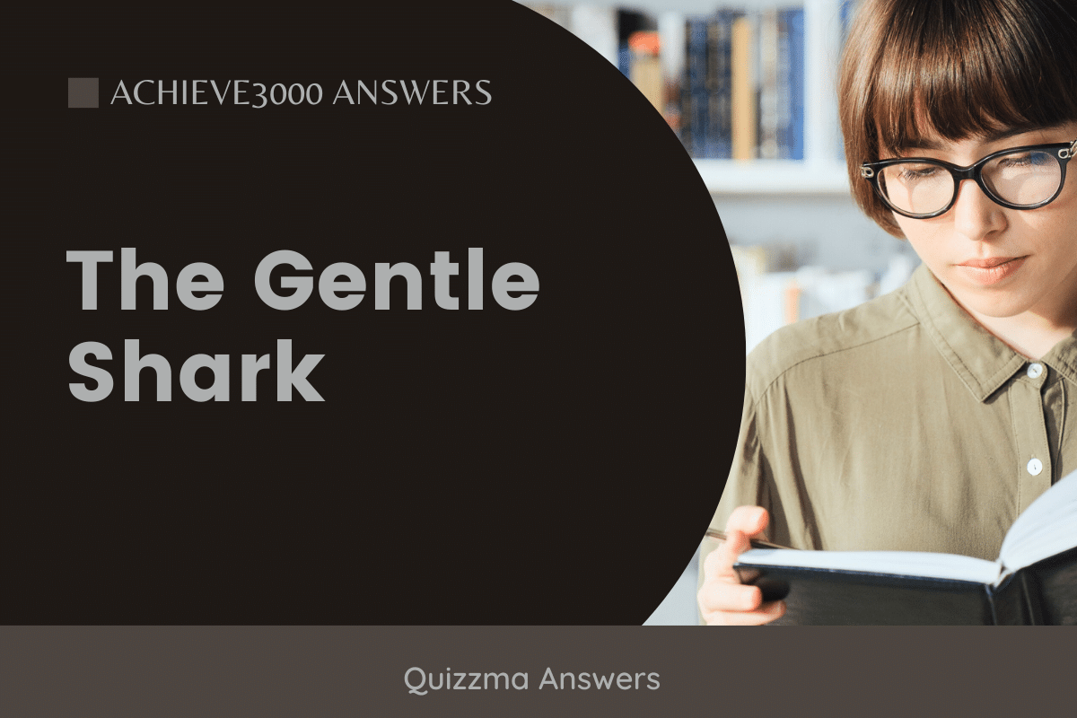 The Gentle Shark achieve3000 answers