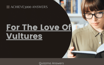 For The Love Of Vultures Achieve3000 Answers