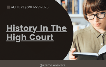History In The High Court Achieve3000 Answers