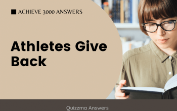 Athletes Give Back Achieve 3000 Answers