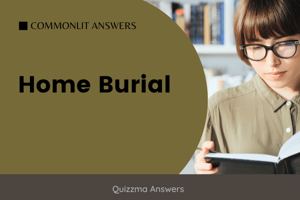 Home Burial CommonLit Answers