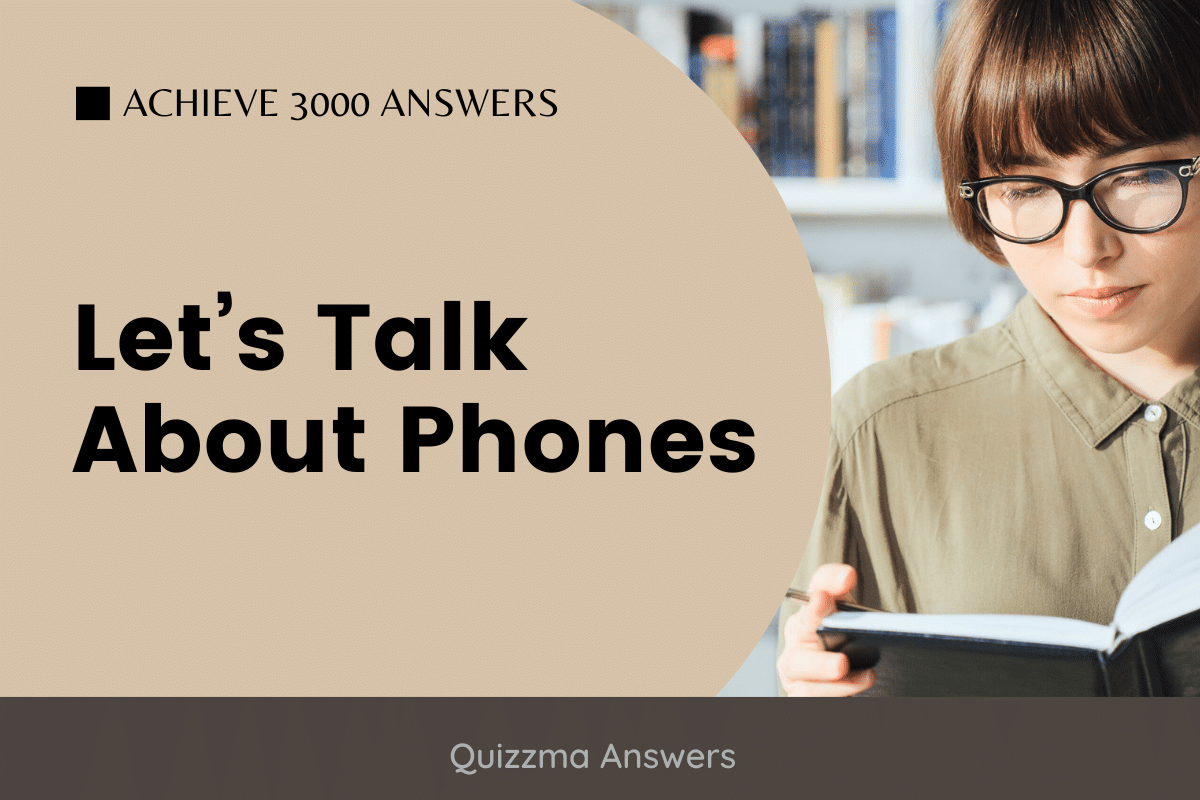 Let’s Talk About Phones