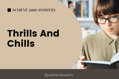 Thrills And Chills Achieve 3000 Answers