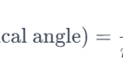 The Refractive Index Of Water Is 1.33 – What Is Its Critical Angle?