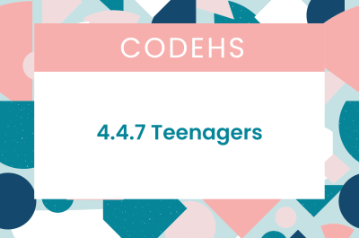 4.4.7 Teenagers CodeHS Answers