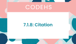 7.1.8 Citation CodeHS Answers