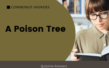 A Poison Tree Commonlit Answers