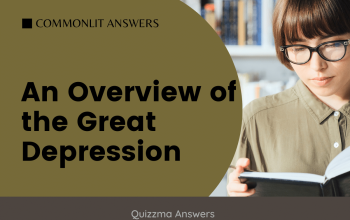 An Overview of the Great Depression CommonLit Answer Key