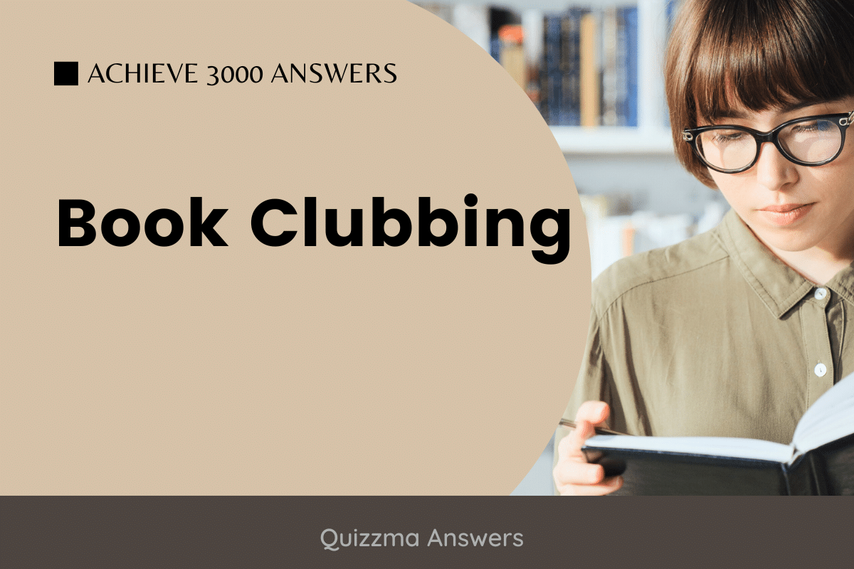 Book Clubbing Achieve 3000 Answers