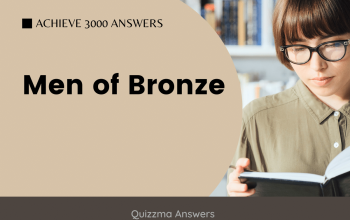 Men of Bronze Achieve 3000 Answers