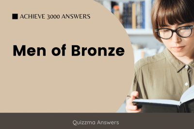 Men of Bronze Achieve 3000 Answers