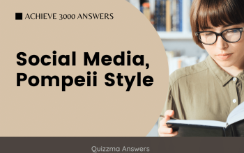 Social Media, Pompeii Style Achieve 3000 Answers