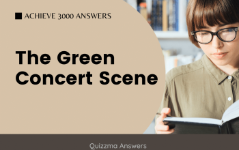 The Green Concert Scene Achieve 3000 Answers