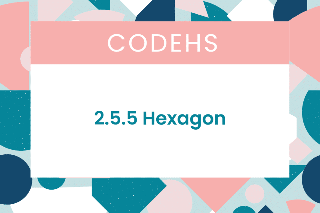 2.5.5 Hexagon CodeHS Answers