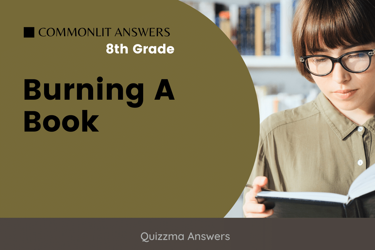 Burning a Book Commonlit Answers