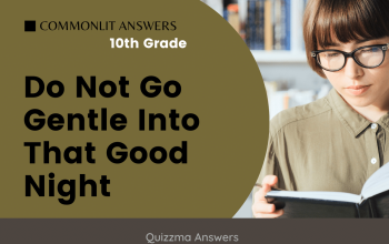 Do Not Go Gentle Into That Good Night Commonlit Answers