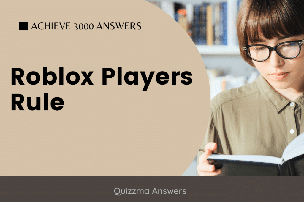 Roblox Players Rule Achieve 3000 Answers