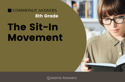 The Sit-In Movement Commonlit Answers