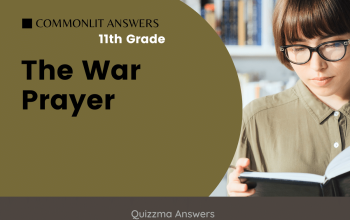The War Prayer Commonlit Answers
