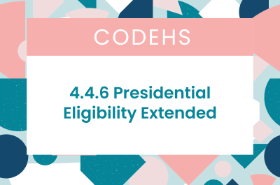 4.4.6 Presidential Eligibility Extended CodeHS Answers