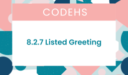 8.2.7 Listed Greeting CodeHS Answers