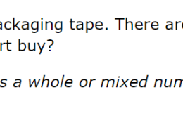 How many rolls of tape should Robert buy?