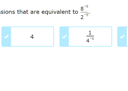 Select all the expressions that are equivalent to