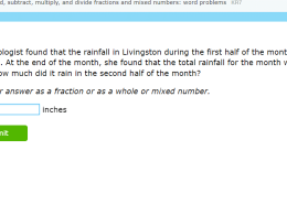 How much did it rain in the second half of the month?