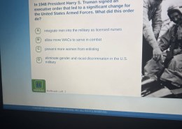 In 1948 President Harry S. Truman signed an executive order that led to a significant change for the United States Armed Forces. What did this order do?