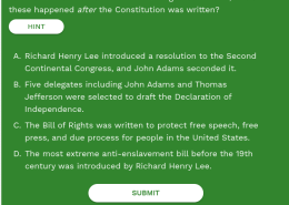 According to the Article, which of these happened after the Constitution was written?