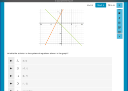 What are the solutions to the system of equations?