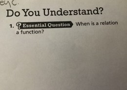 When is a relation a function