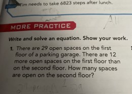 How many spaces are open on the second floor?