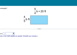 What is the area of this rectangle?