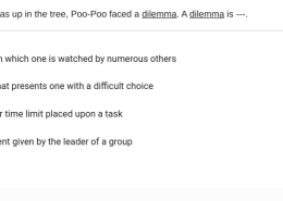 “The feeling of being watched by numerous others””In a situation where one is faced with a difficult choice””A task with a deadline or time limit looming””An assignment given by the leader of a group”