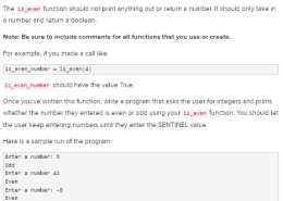 Write a function called is_even that takes one parameter and returns a boolean value