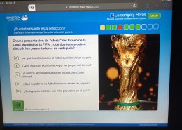 En una presentación de “oferta” del torneo de la Copa Mundial de la FIFA, ¿qué dos temas deben discutir los presentadores de cada país?