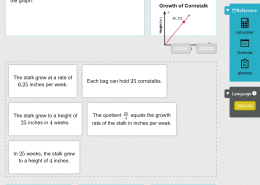 Which statement about the growth of a cornstalk is true?