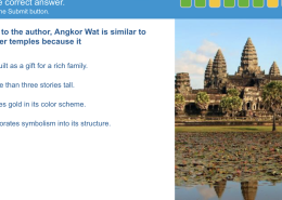 According to the author, Angkor Wat is similar to other Khmer temples because it incorporates symbolism into its structure